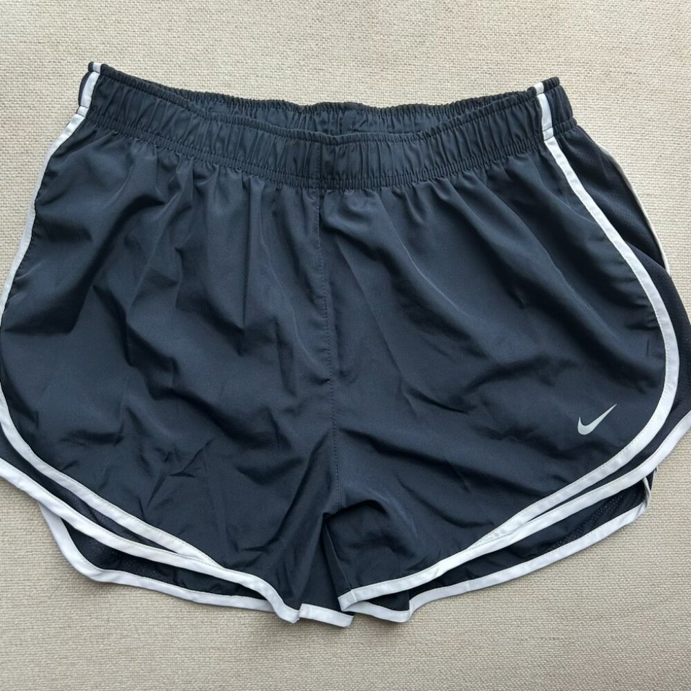 Nike navy Blue Running Lined Shorts Size Large